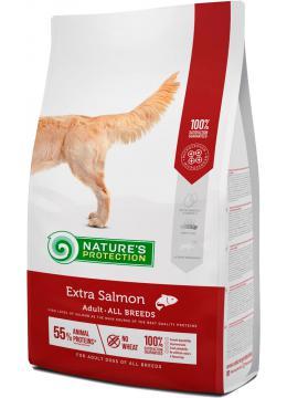 Nature's Extra Protection Salmon сухий корм з лососем, 12 кг