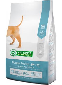 Nature's Protection Puppy Starter сухий корм для цуценят дрібних порід, 18 кг