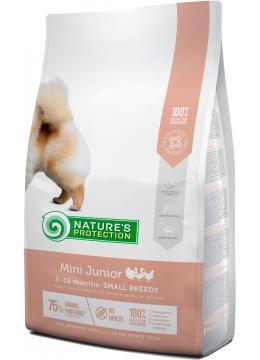 Nature's Protection Mini Junior сухий корм для юніорів дрібних порід, 18 кг