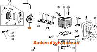 Карбюратор для бензинового опрыскивателя Oleo-Mac MB 80 (2318480R)