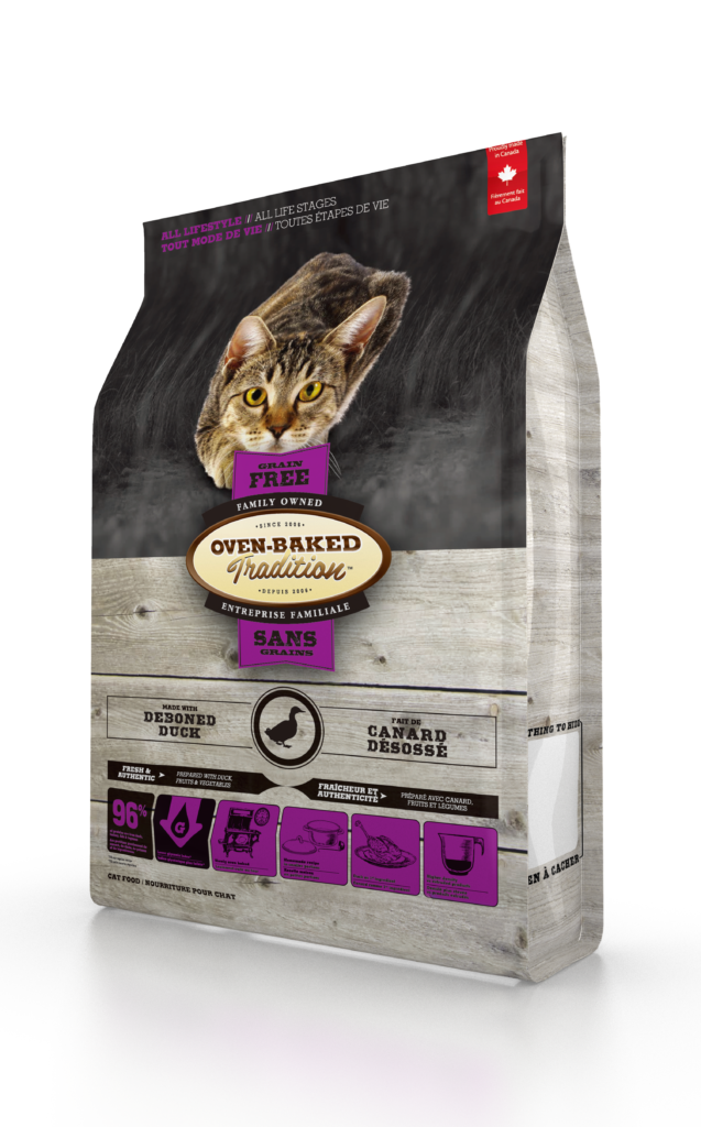 Oven-Baked Tradition Grain Free Duck беззерновий корм для кішок різного віку з качкою