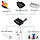 Перехідник USB Male to Type-C Female Adapter Converter. Адаптер TypeC (мама) - USB (тато) Фіолетовий CV11GF, фото 3