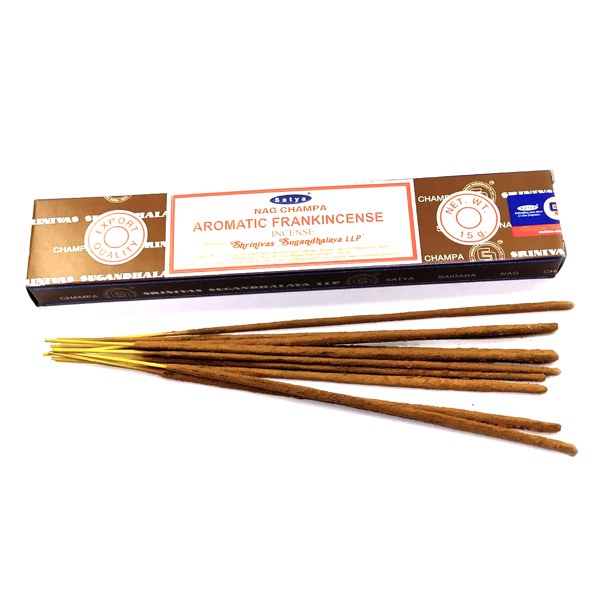 Масала палички Fragrant Myrrh (Аромат мірри), Satya