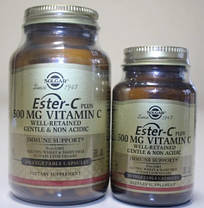 Вітамін С Солгар Solgar Ester-C plus 500 мг Vitamin C 50 капсул, фото 2