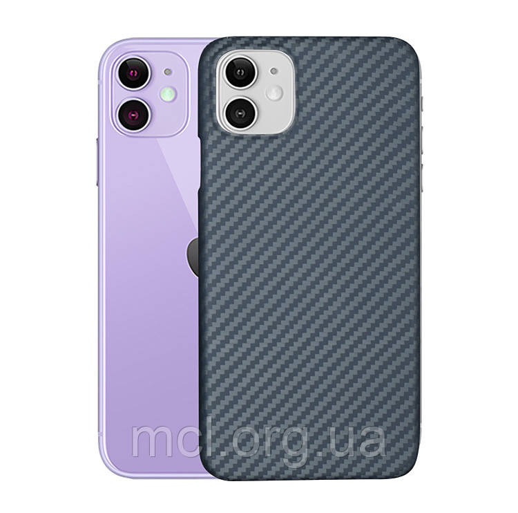 Карбоновий чохол для Apple iPhone 11 Karbon case