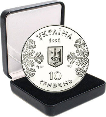 Срібна монета НБУ "Фігурне катання", фото 2