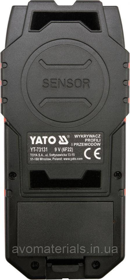 Детектор Yato YT-73131 - фото 4 - id-p1328160214