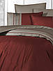 Постільна Білизна First Choice Deluxe Satin Square Duet Cinnamon & Mink, фото 3
