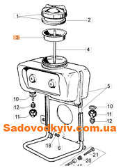 Для обприскувача Oleo-Mac MB 80 (0000)