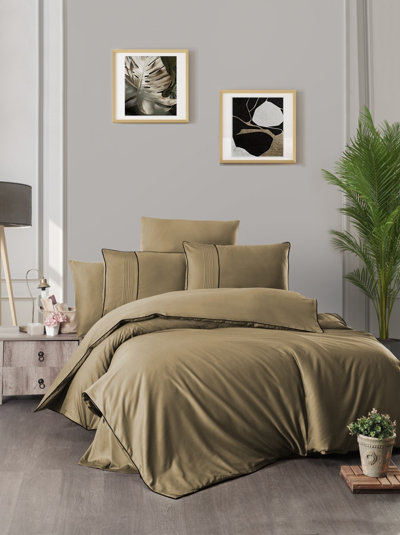 Постільна Білизна First Choice Deluxe Satin Fantasy Caramel
