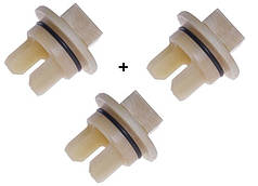 Муфти запобіжні для м'ясорубки Bosch 00418076 (без отвору) 3шт.