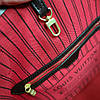Сумка Louis Vuitton Neverfull Medium шкіра, коричнева шахматка, фото 6