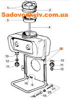 Бачок в Сборе для Бензинового Опрыскивателя Oleo-Mac MB 80 (365200328A ...