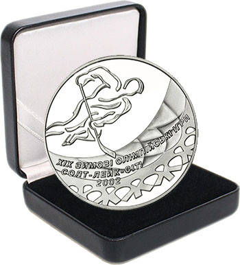 Срібна монета НБУ "Хокей, фото 1