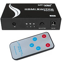 З'єднувач HDMI, 3 гнізда HDMI 1 гніздо HDMI, HDMI Switch 3 port: HDMI, MT-Viki, 1.3 V c пультом