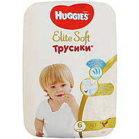 Трусики-подгузники Huggies Elite Soft Pants Mega 6 (16 - 25 кг), 32 шт