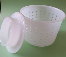 Форма с поршнем для твердого сыра до 1,3 кг