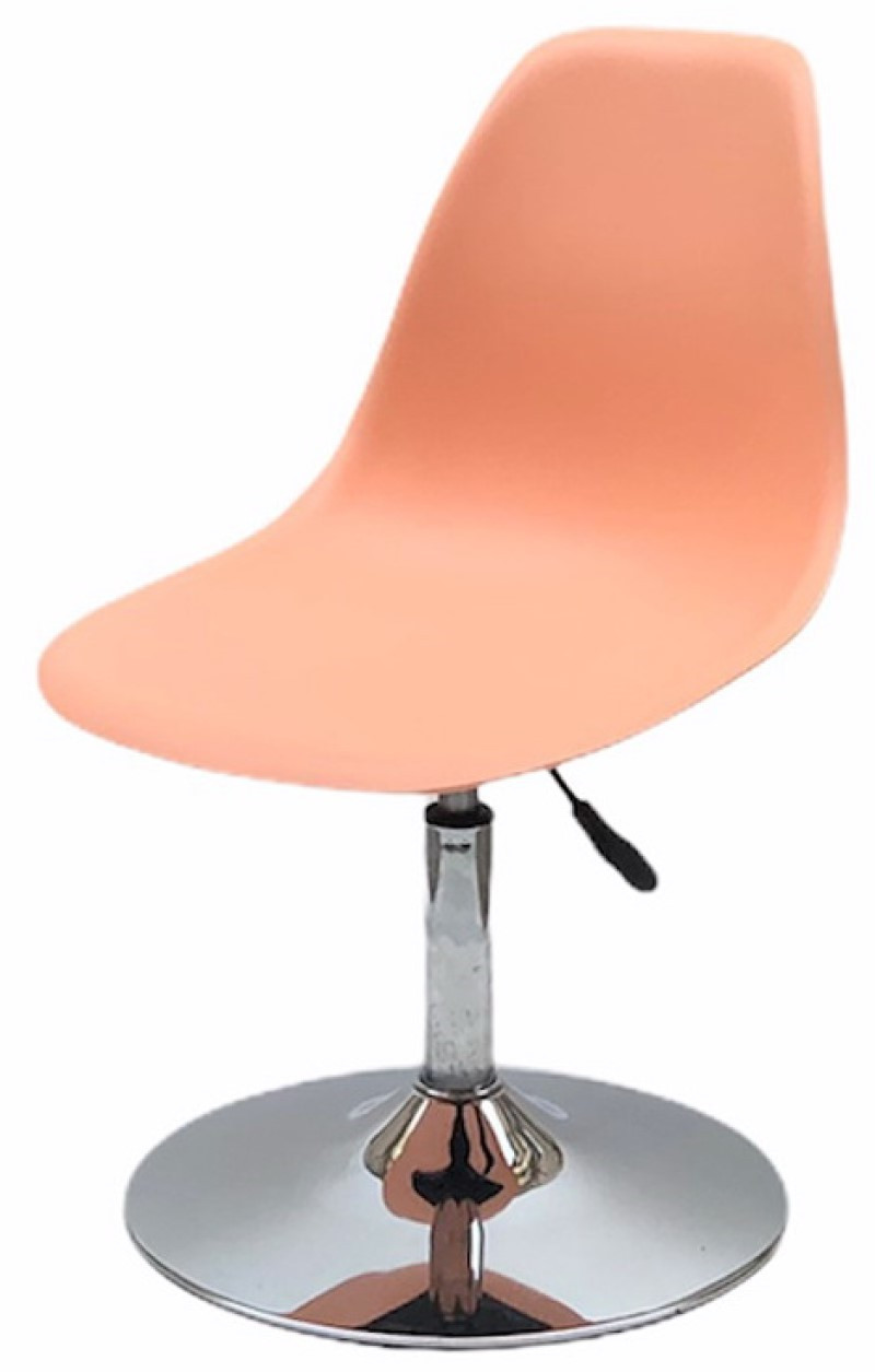 Стілець для кухні поворотний Nik CH-BASE рожевий 64, Charles and Ray Eames, фото 1