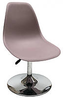 Стілець Nik CH-BASE пурпуровий 66 пластик, хромована опора-блин, дизайн Charles and Ray Eames, фото 2