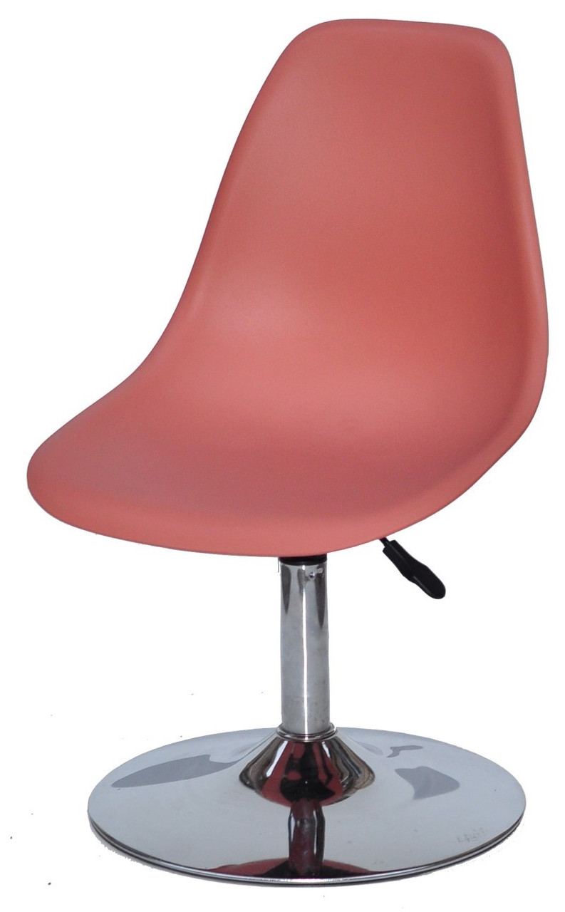 Стілець крутиться зі спинкою на млинці Nik CH-BASE коричневий 92, Charles and Ray Eames, фото 1