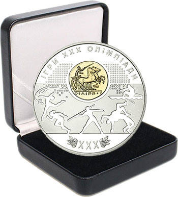 Срібна монета НБУ "Ігри ХХХ Олімпіади", фото 1