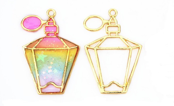 Форма (рамка, підвіска) для епоксидної смоли, Флакон 6, фото 1