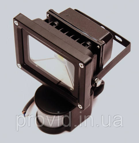 Прожектор світлодіодний YMFL-10Вт з датчиком руху 220В