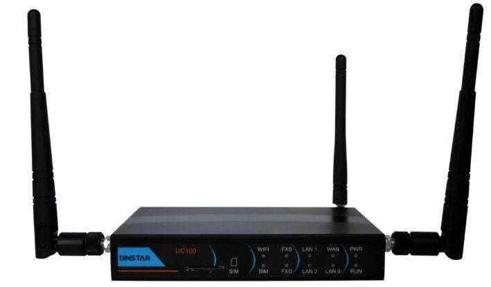 GSM шлюз с IP-АТС Dinstar UC100-1G1S1O, фото 1