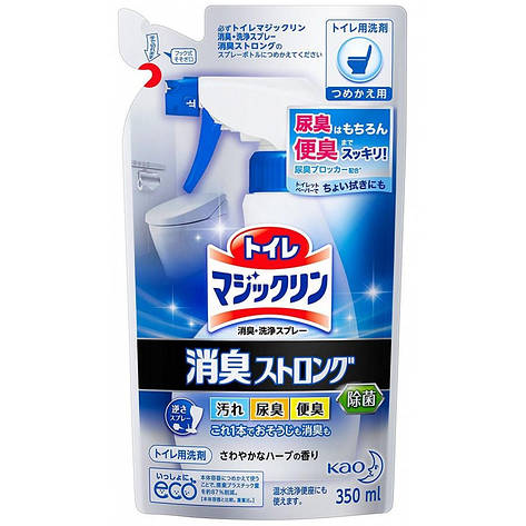 Миючий засіб для туалету KAO Magiclean Toilet Aroma проти стійких запахів (рефил) 350 мл (311863), фото 1
