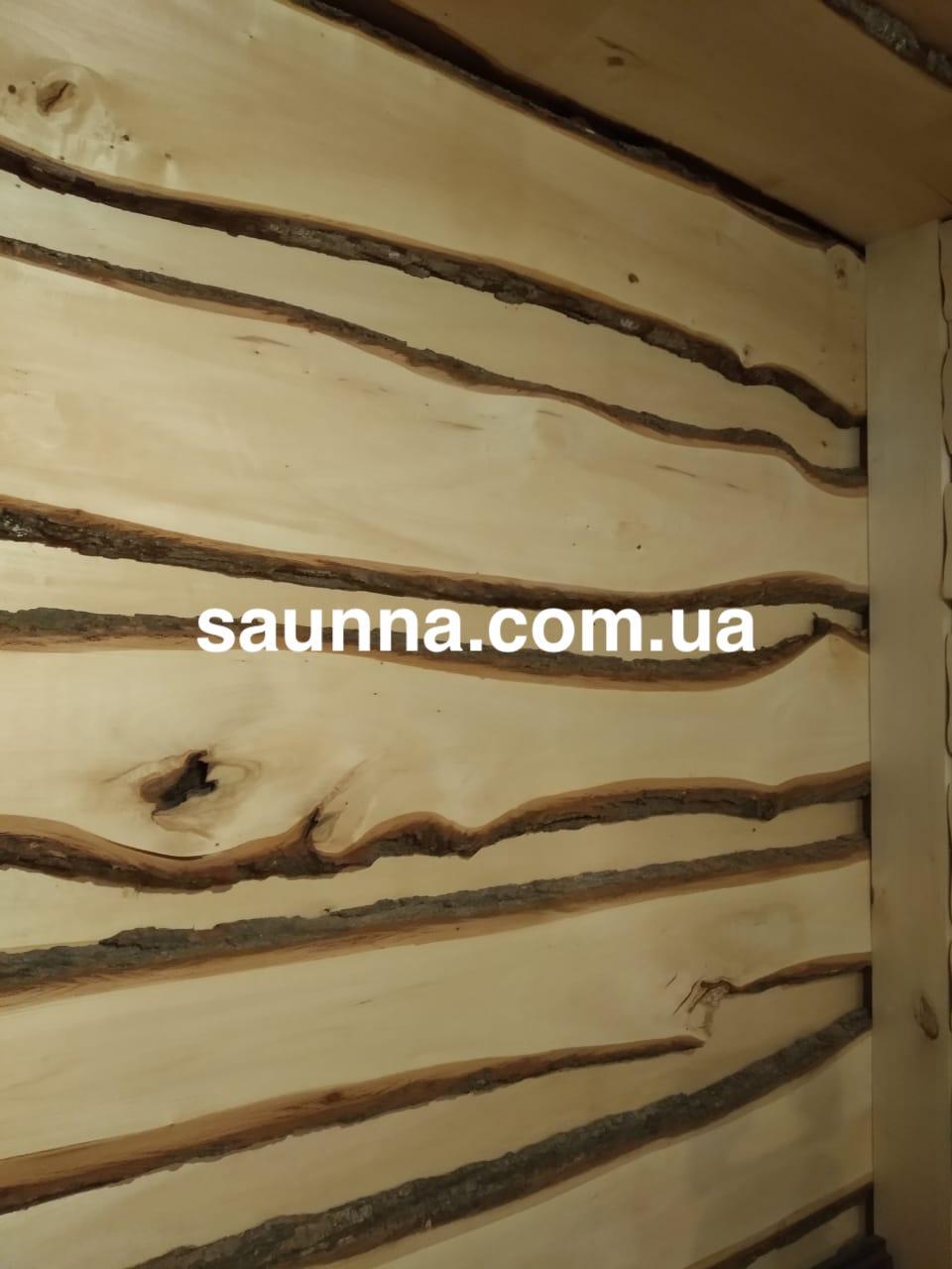 Доска Липа Árbol строгана з корою, фото 1