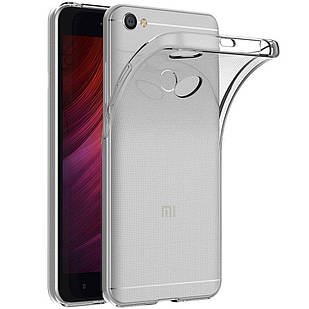Чохол силіконовий для Redmi Note 5A prime прозорий