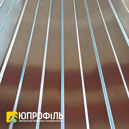 Оцинкована на паркан, огорожу з оцинковки С8 бюджетний цинк, ціна оцинковка для забору, фото 2