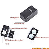 Портативний GPS-трекер GF-07 компактний GSM маячок портативна автосигналізація, фото 5