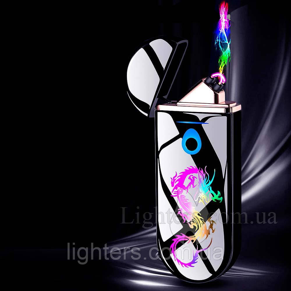 Електроімпульсна запальничка USB у подарунковій упаковці LG-569
