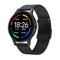 Умные женские смарт часы Smart Watch NO.1 DT66 Милан Черный