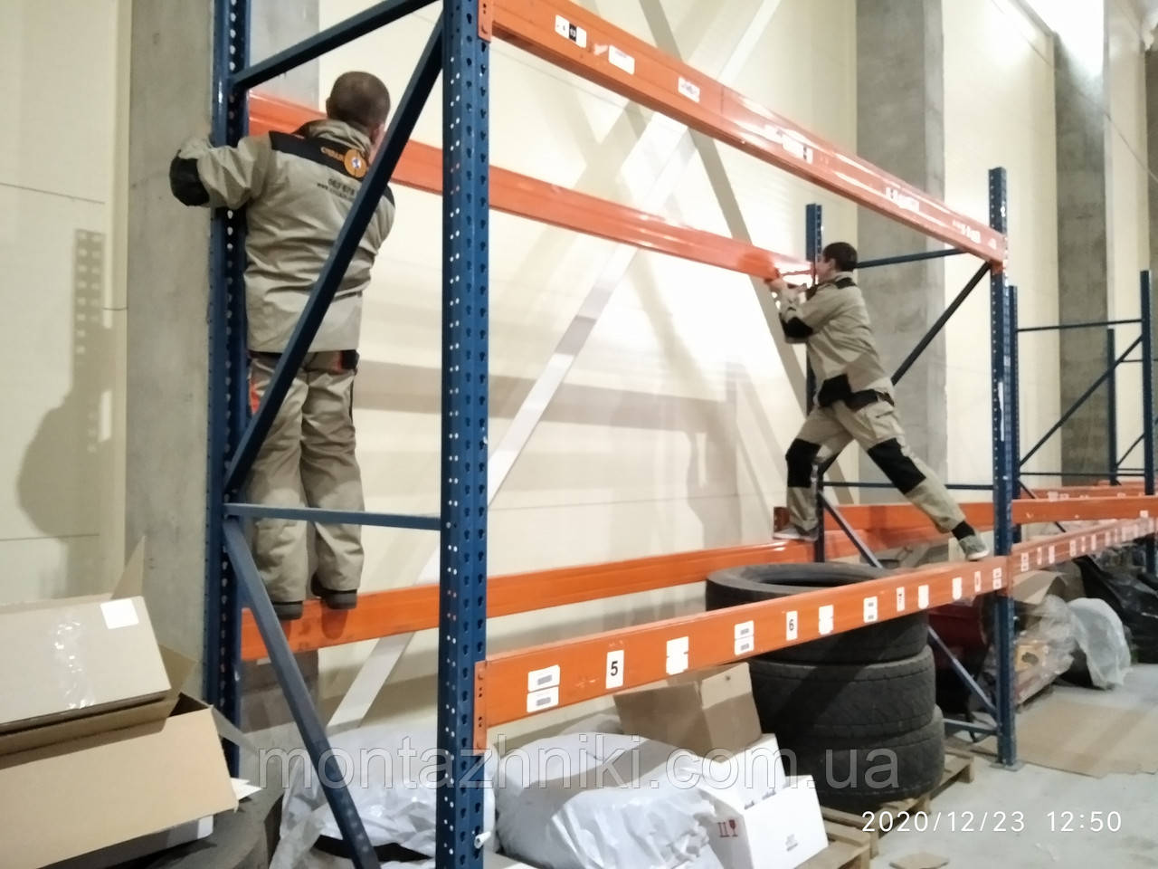 Монтаж (Сборка и установка) всех типов складских стеллажей по самой низкой цене в Украиине - фото 5 - id-p1328396427