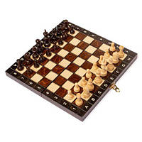 Шахматы деревянные подарочные 480058 270*270 мм маленькие "Аванпост"