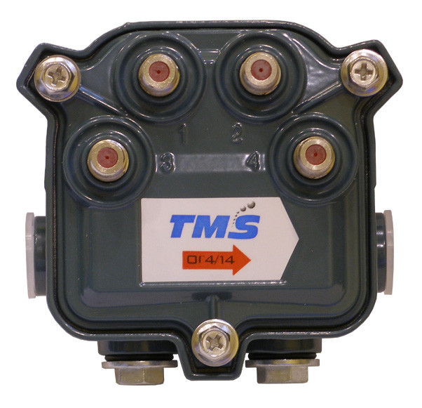 4714-14 TMS (Субмагистральный ответвитель на четыре отвода по -14дБ) - фото 1 - id-p189673295