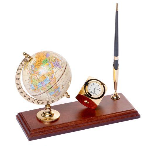 Подставка на стол руководителя BST 540061 24х10 деревянная для ручки с ...