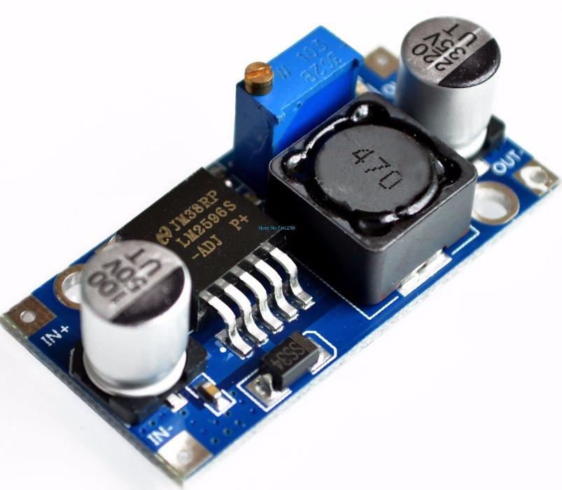 Перетворювач LM2596 DC-DC Понижуючий 1-35V 3А Стабілізатор XL6009 LM2596S