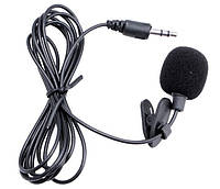 Микрофон Jack 3,5 мм с Клипсой Петличка