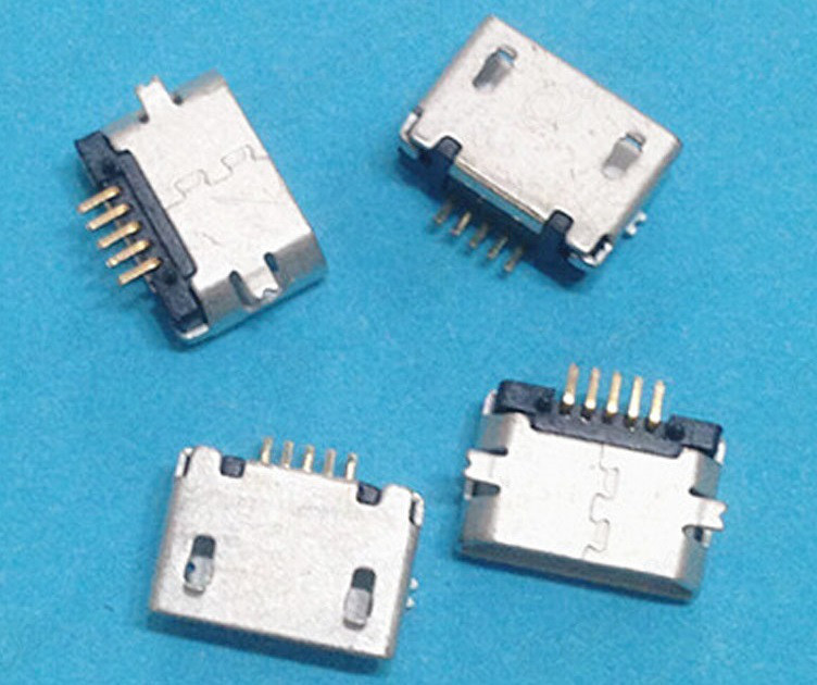 Роз'єм Micro USB 5pin Гніздо для Телефонів і Планшетів