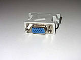 Перехідник DVI (24+5 pin) - VGA (Адаптер DVI M-VGA F), фото 3