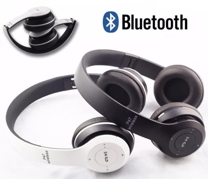 Бездротові Навушники P-47 Bluetooth + MicroSD + FM Радіо Блютуз