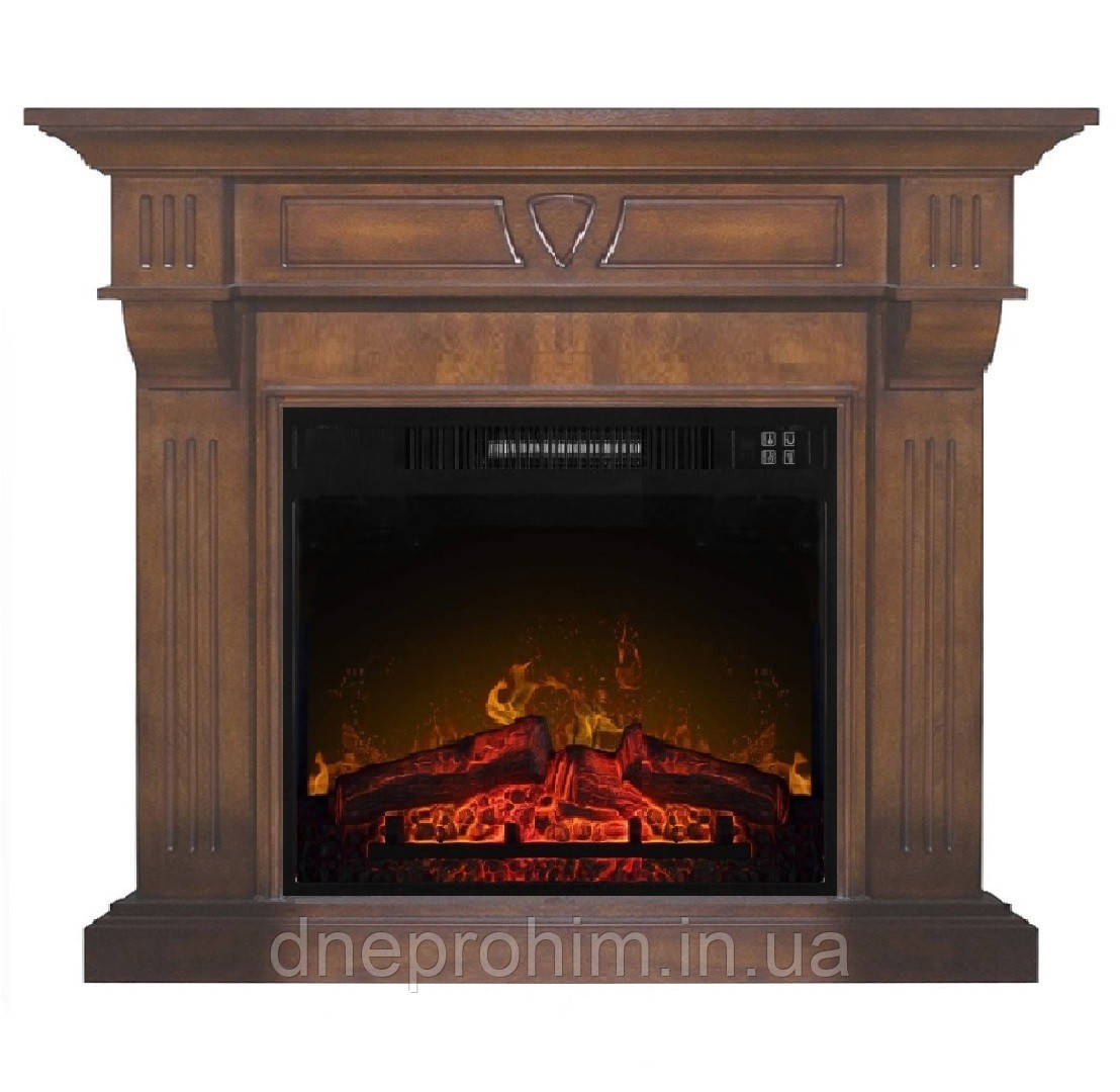 КАМИНОКОМПЛЕКТ ARTIFLAME BEETHOVEN AF23S МАХАГОН КОРИЧНЕВЫЙ АНТИК (СО ЗВУКОМ)