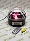 Диско куля світломузика з Bluetooth і MP3 Magic Ball (флешка + пульт в подарунок), фото 5