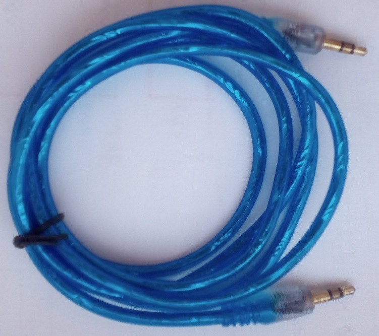 Кабель AUX Аудіо jack 3.5 Шнур Силіконовий