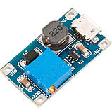 Повышающий Преобразователь MT3608 LM2577 Micro USB 2 А Трансформатор, фото 2