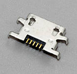 Роз'єм Micro USB 5pin Doogee X5 Sony Xperia M C1904 C1905 C2004 C2005 QUKITEL K6000 Гніздо Lenovo/Sony/Huawei, фото 2