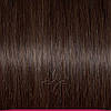 Натуральне Європейське Волосся на Заколках 50 см 140 грам, Шоколад №02, фото 2